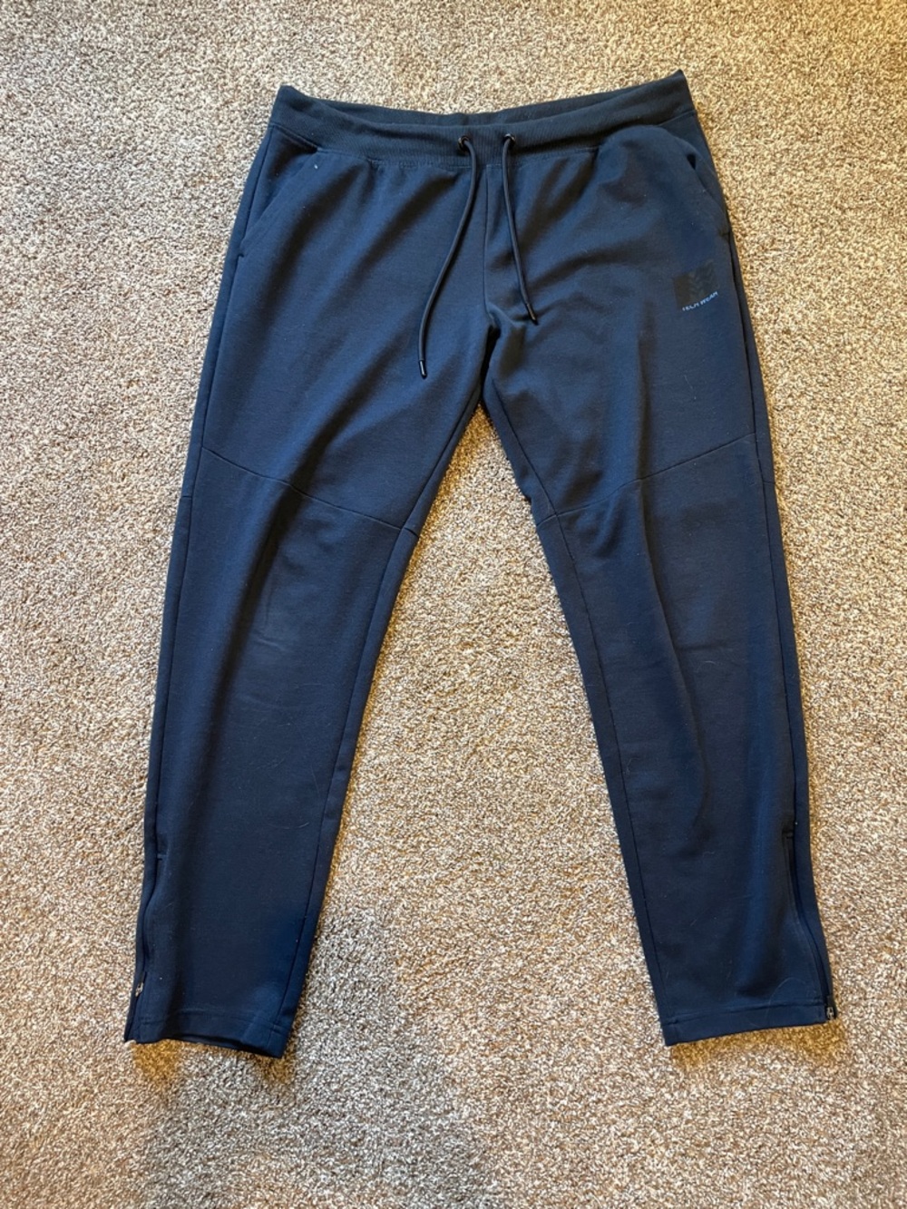 Men's Navy Athletic Jogger Pants